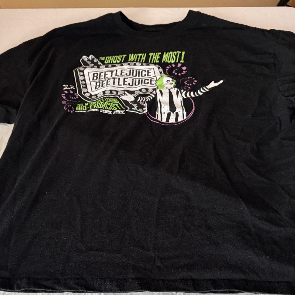 Black Beetlejuice Graphic Tee